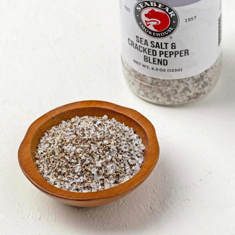 Sea Salt & Cracked Black Pepper Blend | SeaBear Smokehouse