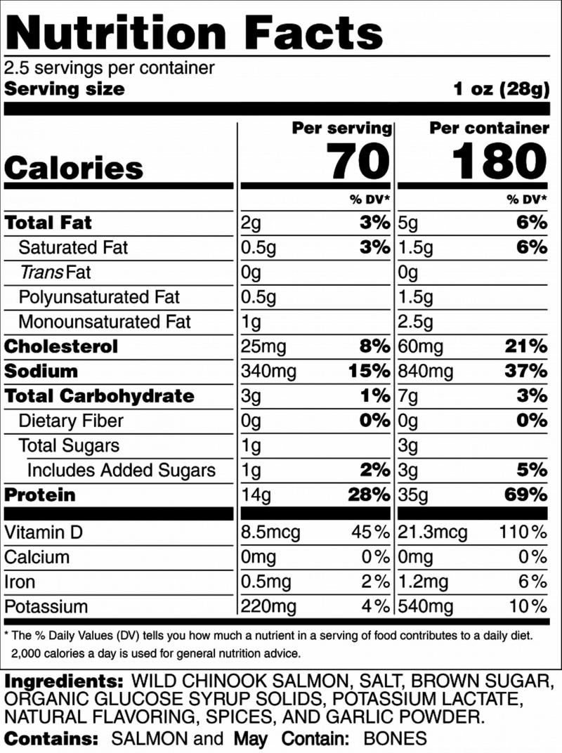 Traditional Flavored Jerky