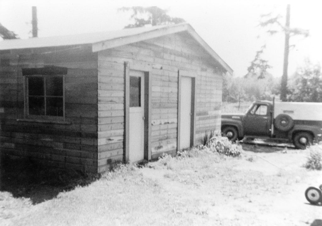 Original smokehouse for Specialty Seafoods, which later became SeaBear