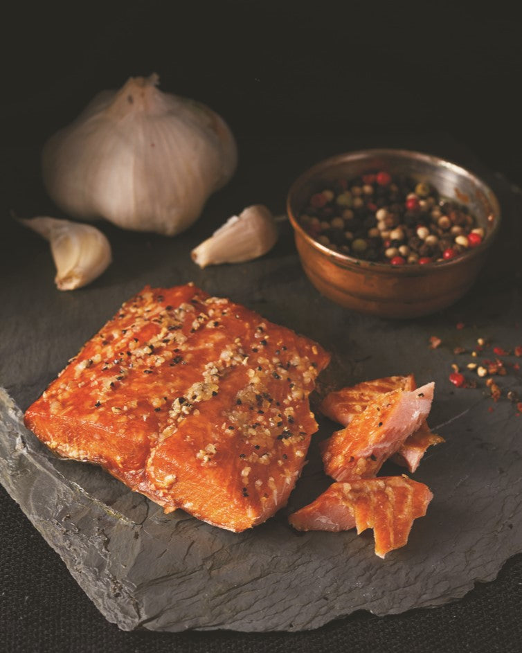 Attention Garlic Lovers—A Smoked Salmon Just for Us