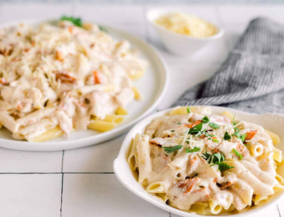 Pasta with Smoked Wild Salmon