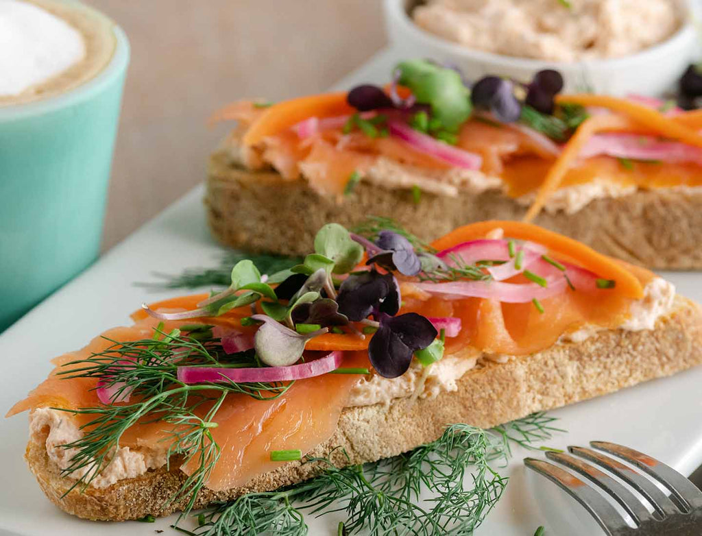 Smoked Salmon Tartine