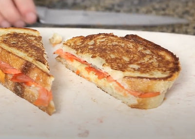 Smoked Wild Alaskan Salmon Grilled Sandwiches