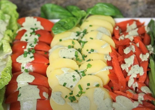 Smoked Wild Alaskan Salmon Nicoise