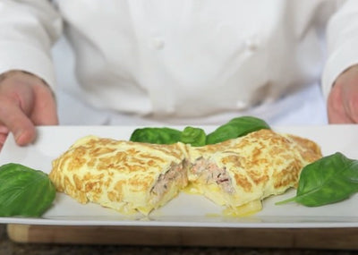 Smoked Wild Alaskan Salmon Omelet