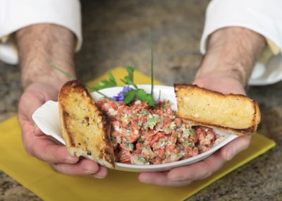 Smoked Wild Alaskan Salmon Tartar