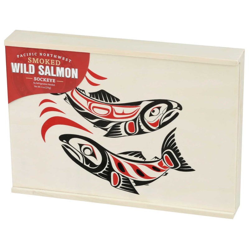Smoked Wild Salmon Sockeye Native Gift Box | SeaBear Smokehouse
