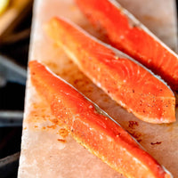 Wild Salmon Sauté Cuts with Free Himalayan Salt Brick Thumbnail