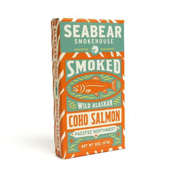 Smoked Wild Coho Salmon Portion — 2oz