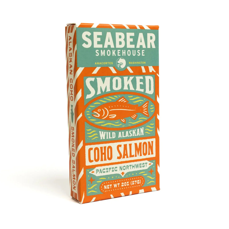 Smoked Wild Coho Salmon Portion — 2oz