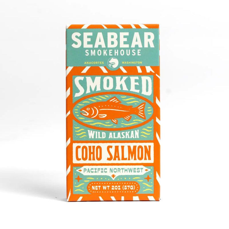 Smoked Wild Coho Salmon Portion — 2oz