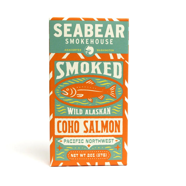 Smoked Wild Coho Salmon Portion — 2oz