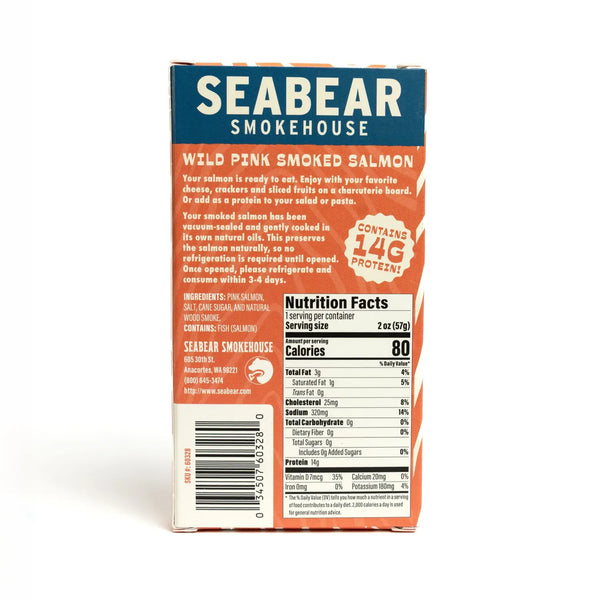 Smoked Wild Pink Salmon Portion — 2oz