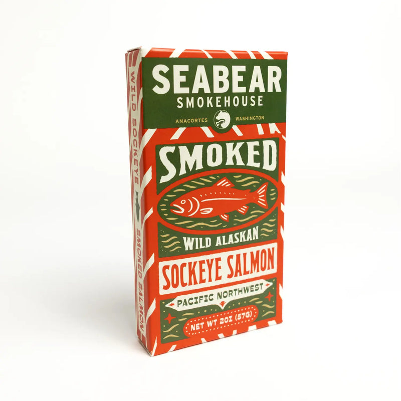 Smoked Wild Sockeye Salmon Portion — 2oz