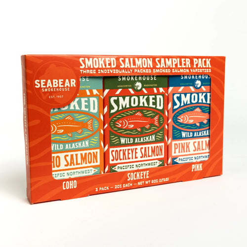Smoked Wild Salmon Sampler Pack — 6oz