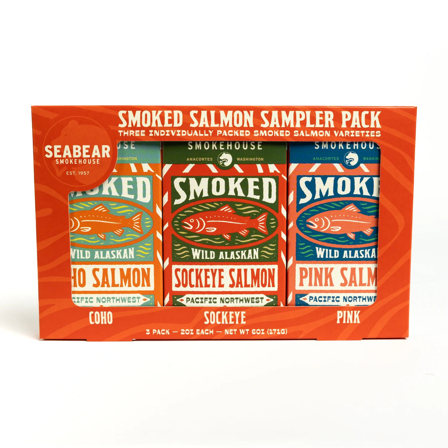 Smoked Wild Salmon Sampler Pack — 6oz