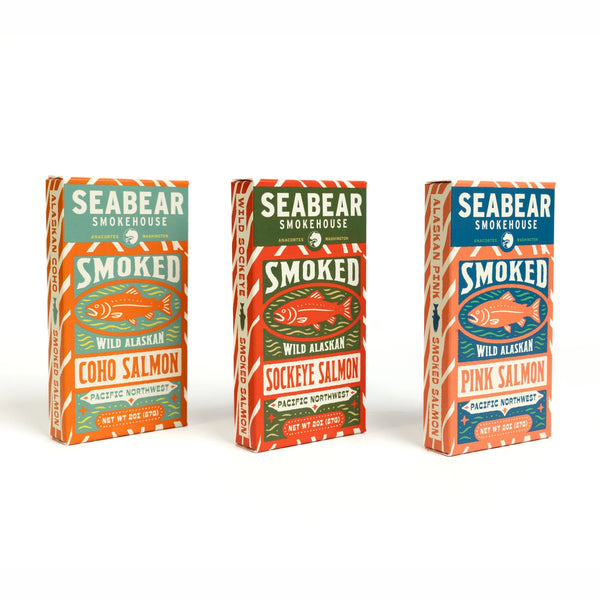 Smoked Wild Salmon Sampler Pack — 6oz
