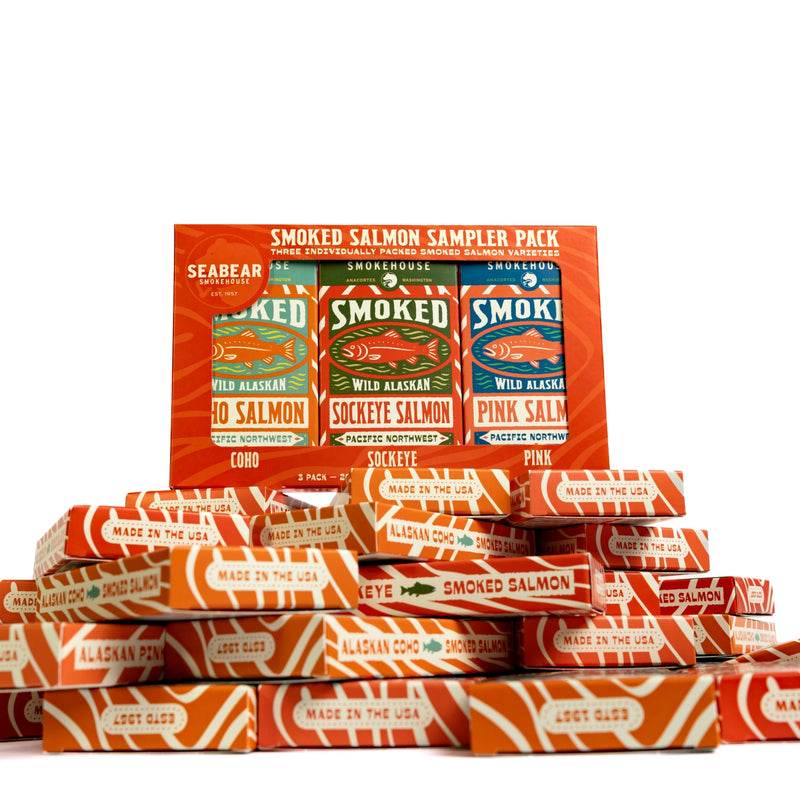 Smoked Wild Salmon Sampler Pack — 6oz