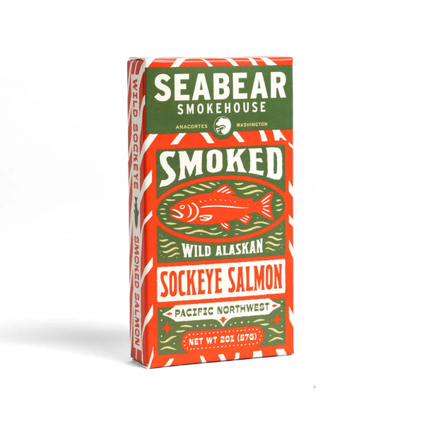 Smoked Wild Sockeye Salmon Portion — 2oz