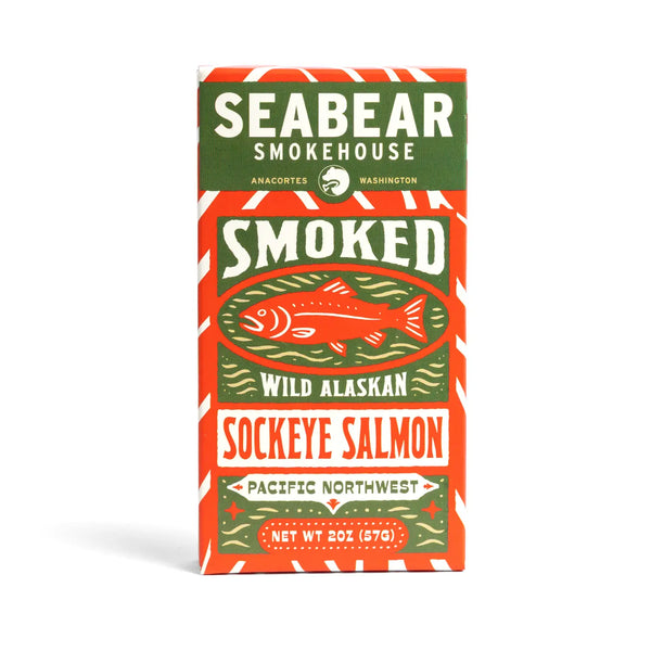 Smoked Wild Sockeye Salmon Portion — 2oz