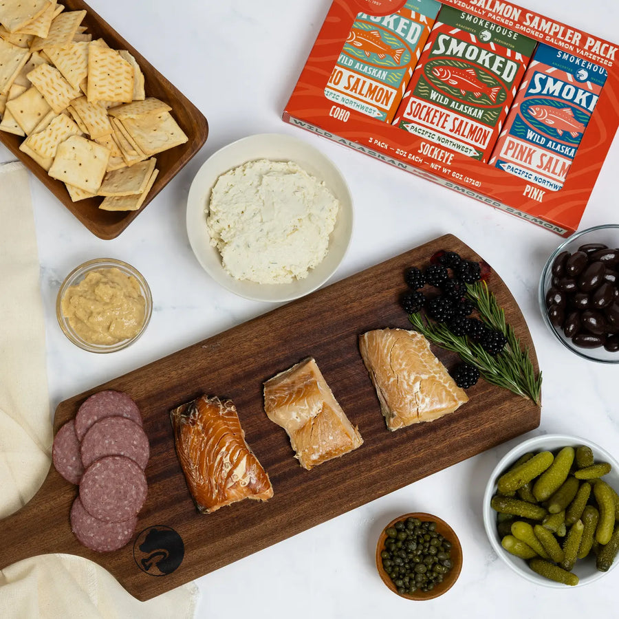 Smoked Wild Salmon Sampler Pack — 6oz