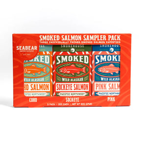 Smoked Wild Salmon Sampler 3-Pack