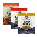 Smoked Wild King Salmon Jerky Trio