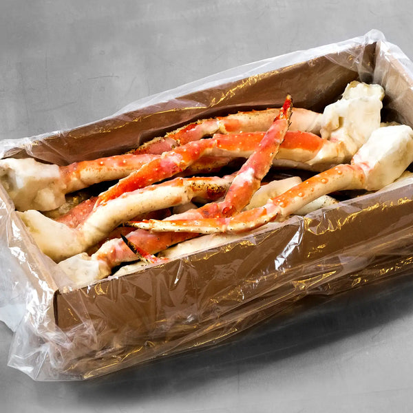 Case Full of Alaskan Red King Crab | SeaBear Smokehouse | Keyport Crab