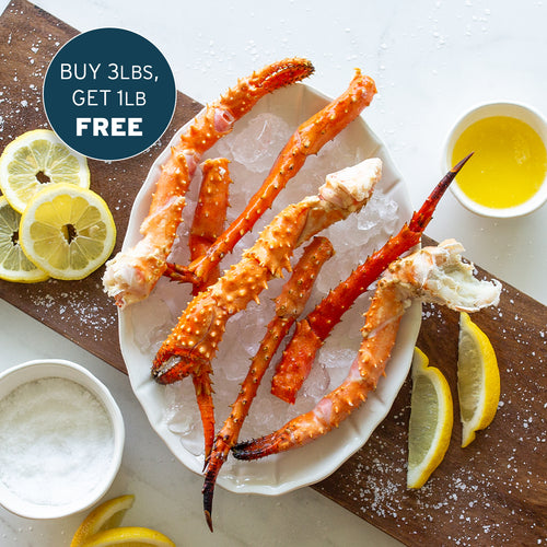 Buy 3lbs, Get 1lb FREE - Golden King Crab Bits & Pieces