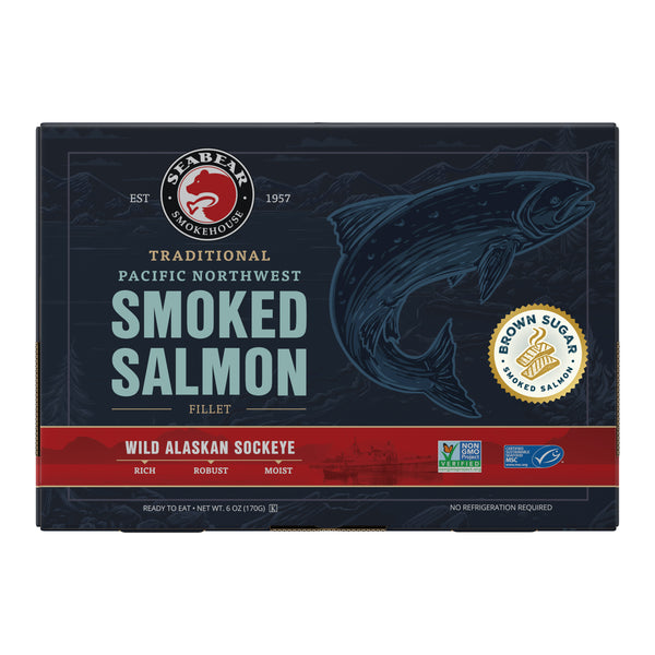 Brown Sugar Smoked Wild Sockeye Salmon