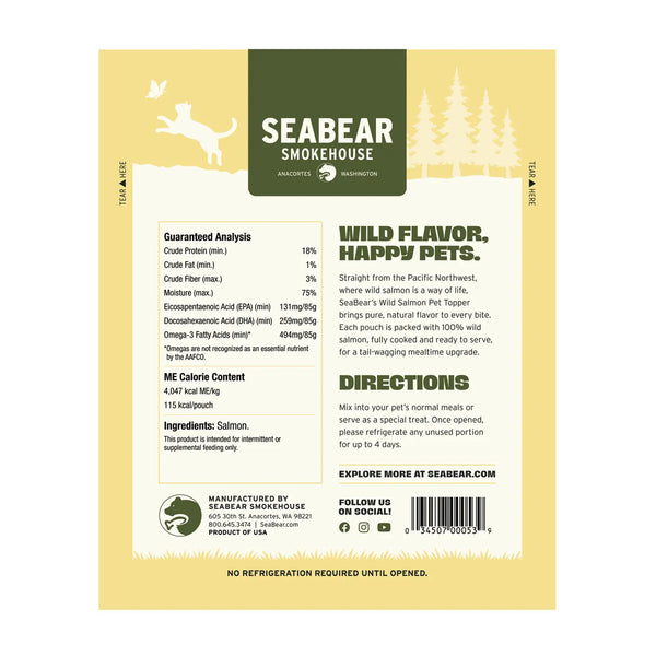 Wild Salmon Food Topper for Cats