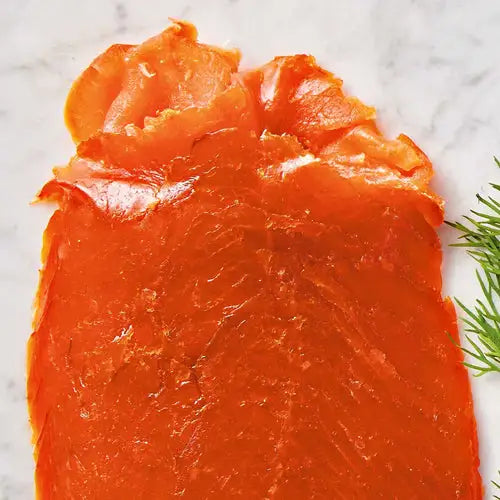 Smoked Wild Coho Salmon Lox