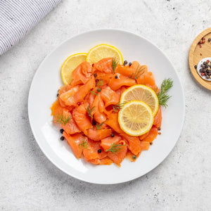 Smoked Wild Coho Salmon Lox