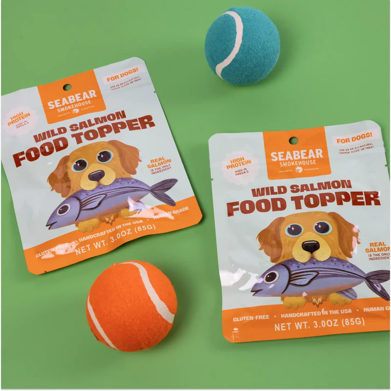 VIP 12-Pack Wild Salmon Food Topper for Dogs