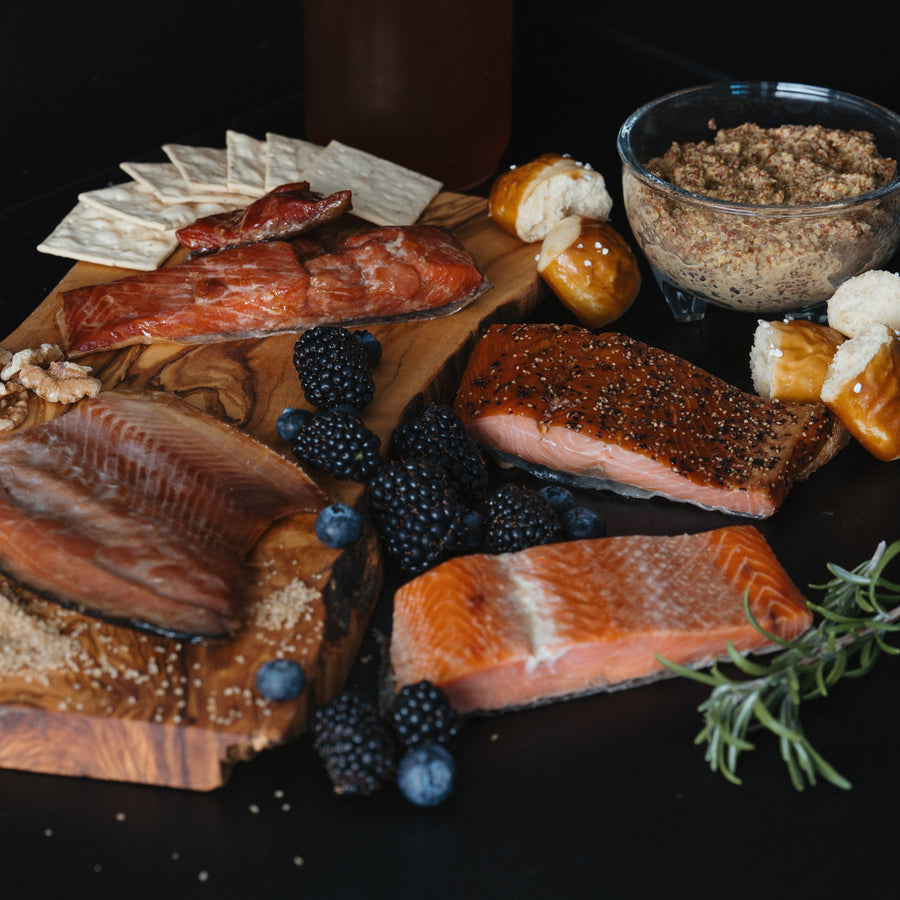 Pacific Northwest Hot Smoked Salmon Variety Pack