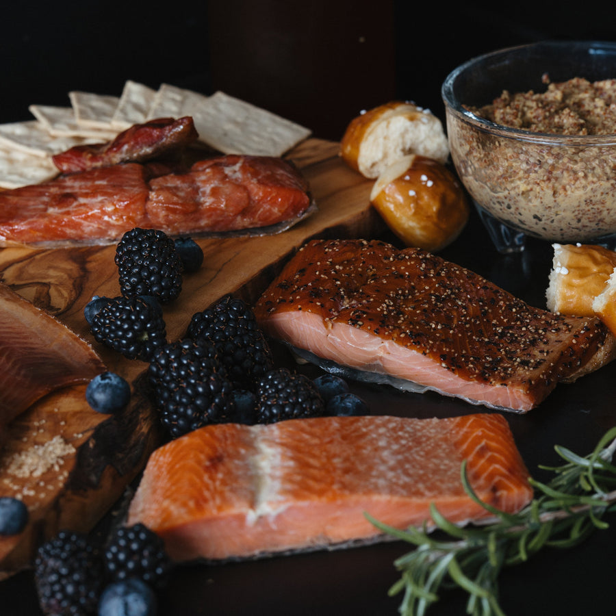 Pacific Northwest Hot Smoked Salmon Variety Pack