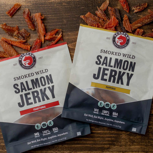 Smoked Wild King Salmon Jerky Trio