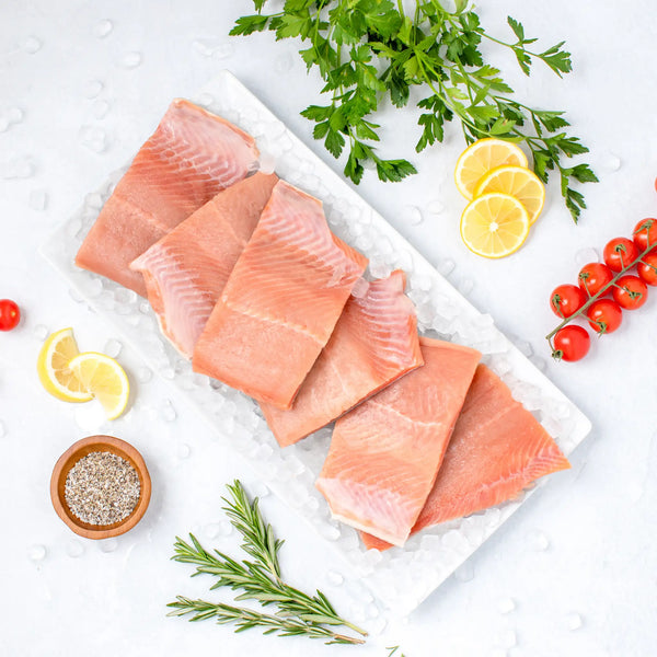Wild Keta Salmon Dinner Fillets