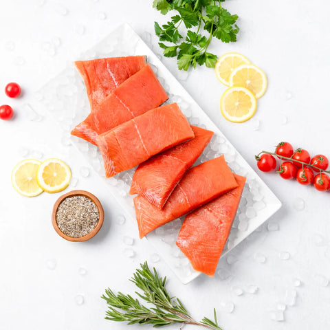 Wild King Salmon Dinner Fillets