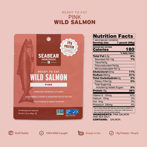 Ready to Eat Wild Pink Salmon