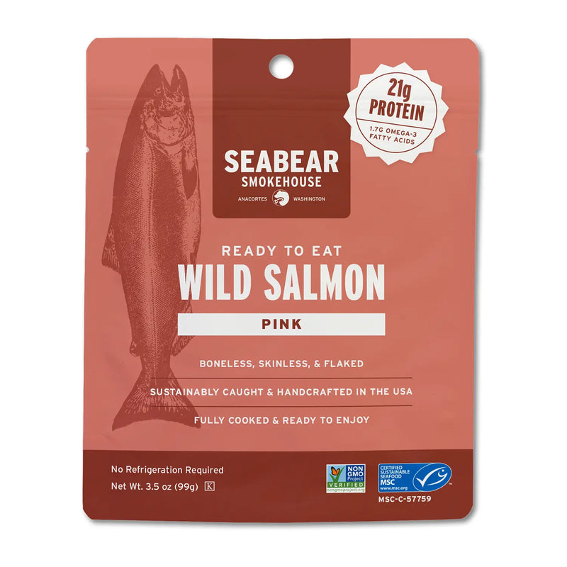 Ready to Eat Wild Pink Salmon