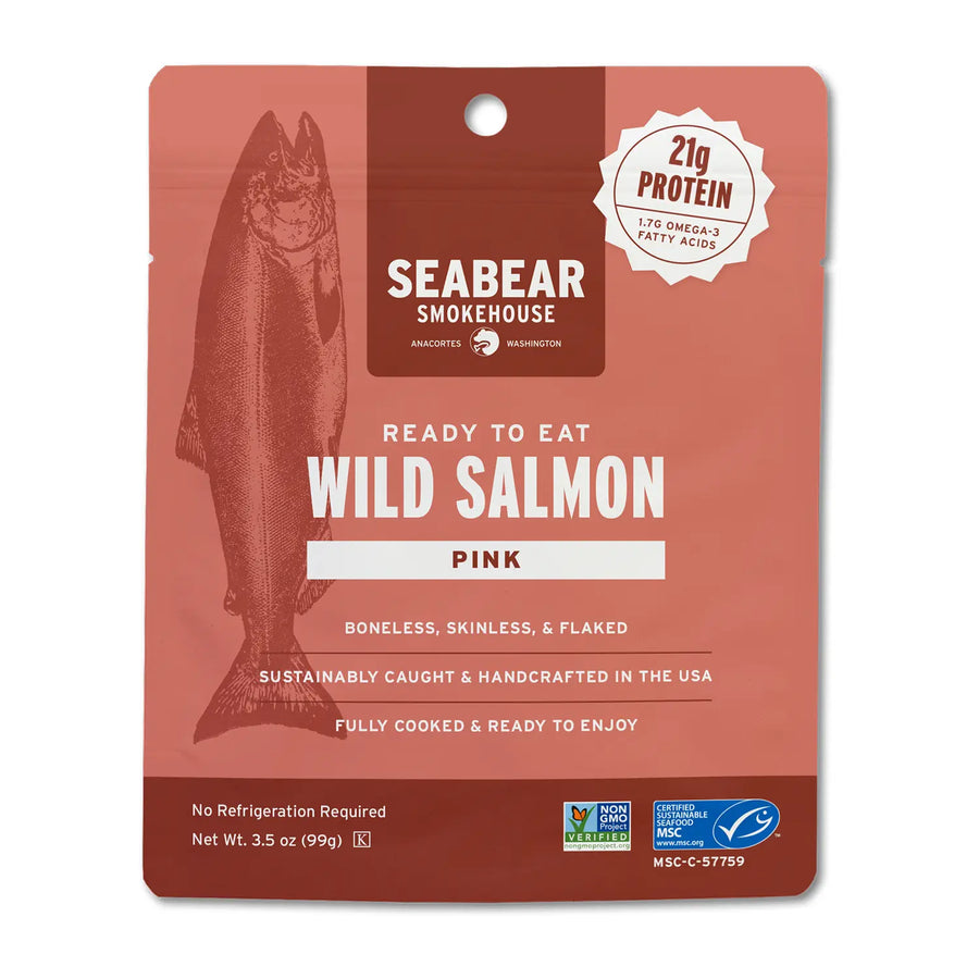 Ready to Eat Wild Pink Salmon