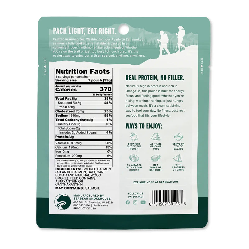 Ready to Eat Smoked Salmon Bellies