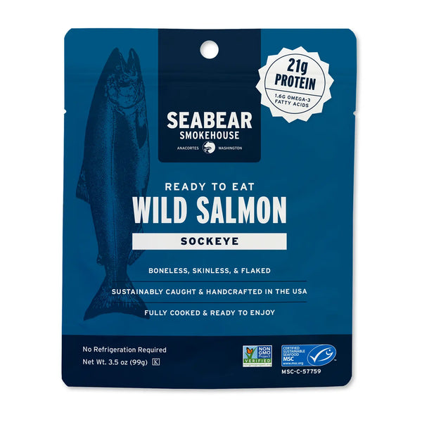 Ready to Eat Wild Sockeye Salmon