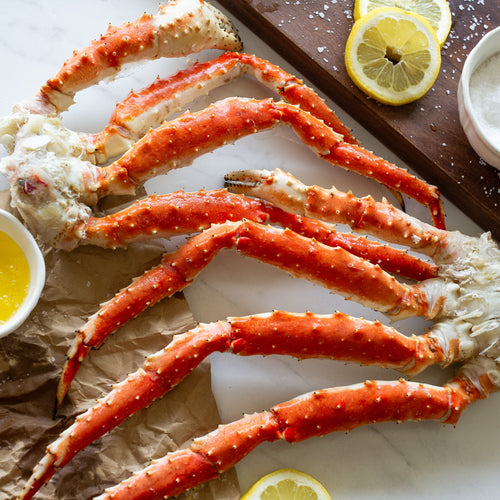 Alaska Summer Red King Crab Clusters | SeaBear Smokehouse