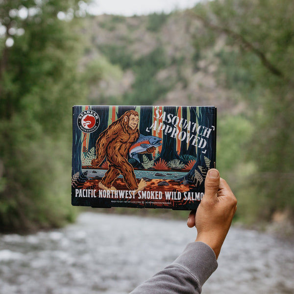 Sasquatch Approved Smoked Wild Pink Salmon Gift Box
