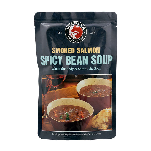 Smoked Salmon Spicy Bean Soup