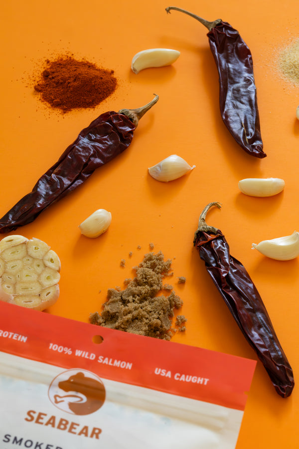 Spicy Heat Wild King Salmon Jerky