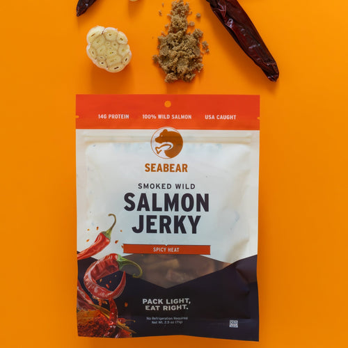 Spicy Heat Wild King Salmon Jerky