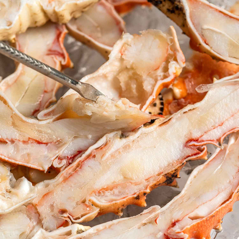 Split Red King Crab Feeder Claws | SeaBear Smokehouse